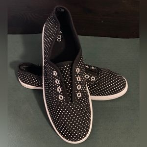 LIKE NEW! A.CO Polka Dot Shoe